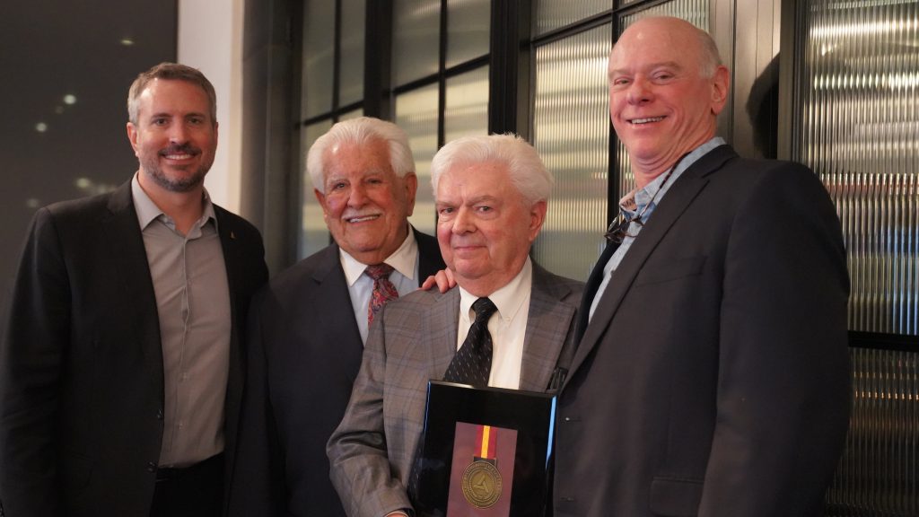 John Bratton receives award